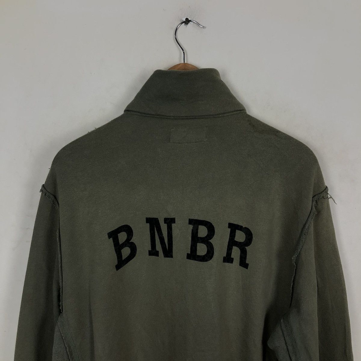 Japanese Brand BACK NUMBER TRACKTOP MILITARY ARMY DESIGN Size US L / EU 52-54 / 3 - 8 Thumbnail