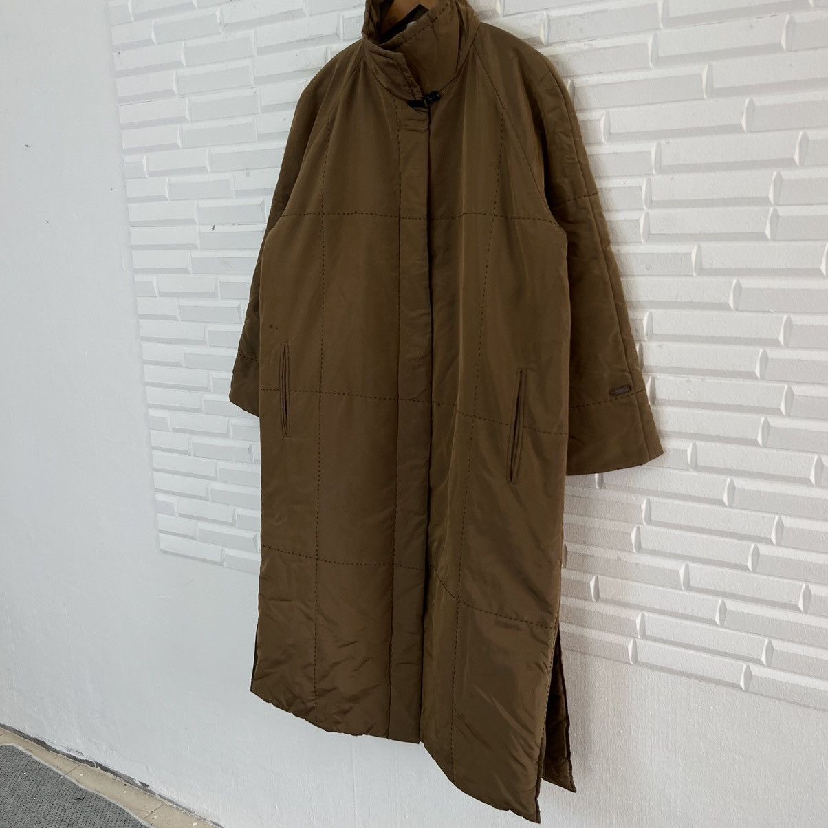 Vintage VINTAGE MARLY’S 1981 MADE IN ITALY QUILTED LONG JACKET Size US M / EU 48-50 / 2 - 2 Thumbnail