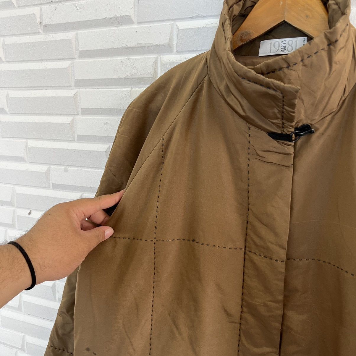 Vintage VINTAGE MARLY’S 1981 MADE IN ITALY QUILTED LONG JACKET Size US M / EU 48-50 / 2 - 5 Thumbnail