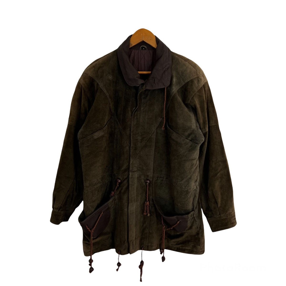 Japanese Brand PARACHUTE BIKER RIDER LEATHER JACKET JAPAN DESIGN Size US M / EU 48-50 / 2 - 1 Thumbnail