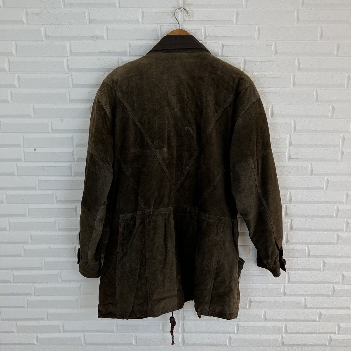 Japanese Brand PARACHUTE BIKER RIDER LEATHER JACKET JAPAN DESIGN Size US M / EU 48-50 / 2 - 8 Thumbnail
