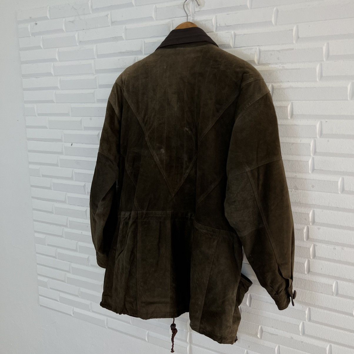 Japanese Brand PARACHUTE BIKER RIDER LEATHER JACKET JAPAN DESIGN Size US M / EU 48-50 / 2 - 9 Thumbnail
