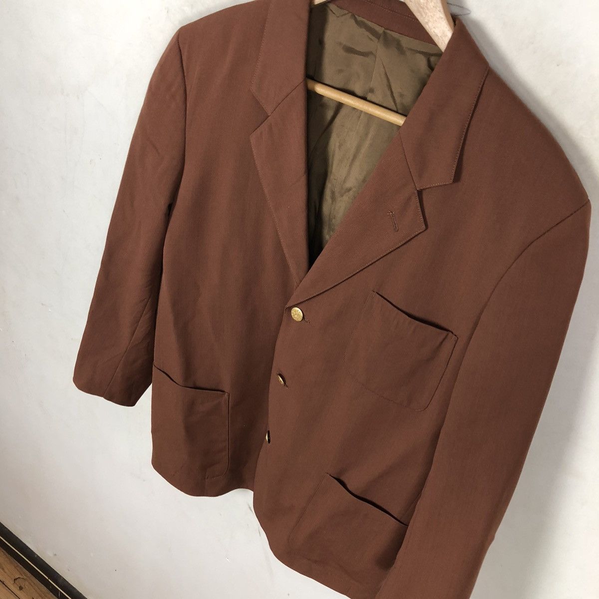 Japanese Brand GOLD BUTTON CASUAL COAT JUNKO SHIMADA Size US M / EU 48-50 / 2 - 4 Thumbnail