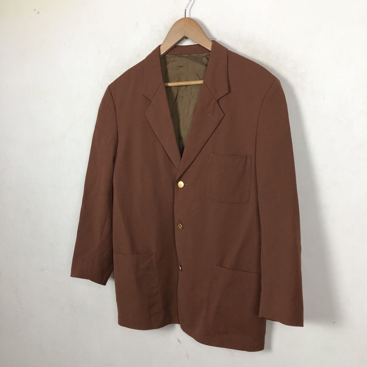 Japanese Brand GOLD BUTTON CASUAL COAT JUNKO SHIMADA Size US M / EU 48-50 / 2 - 3 Thumbnail