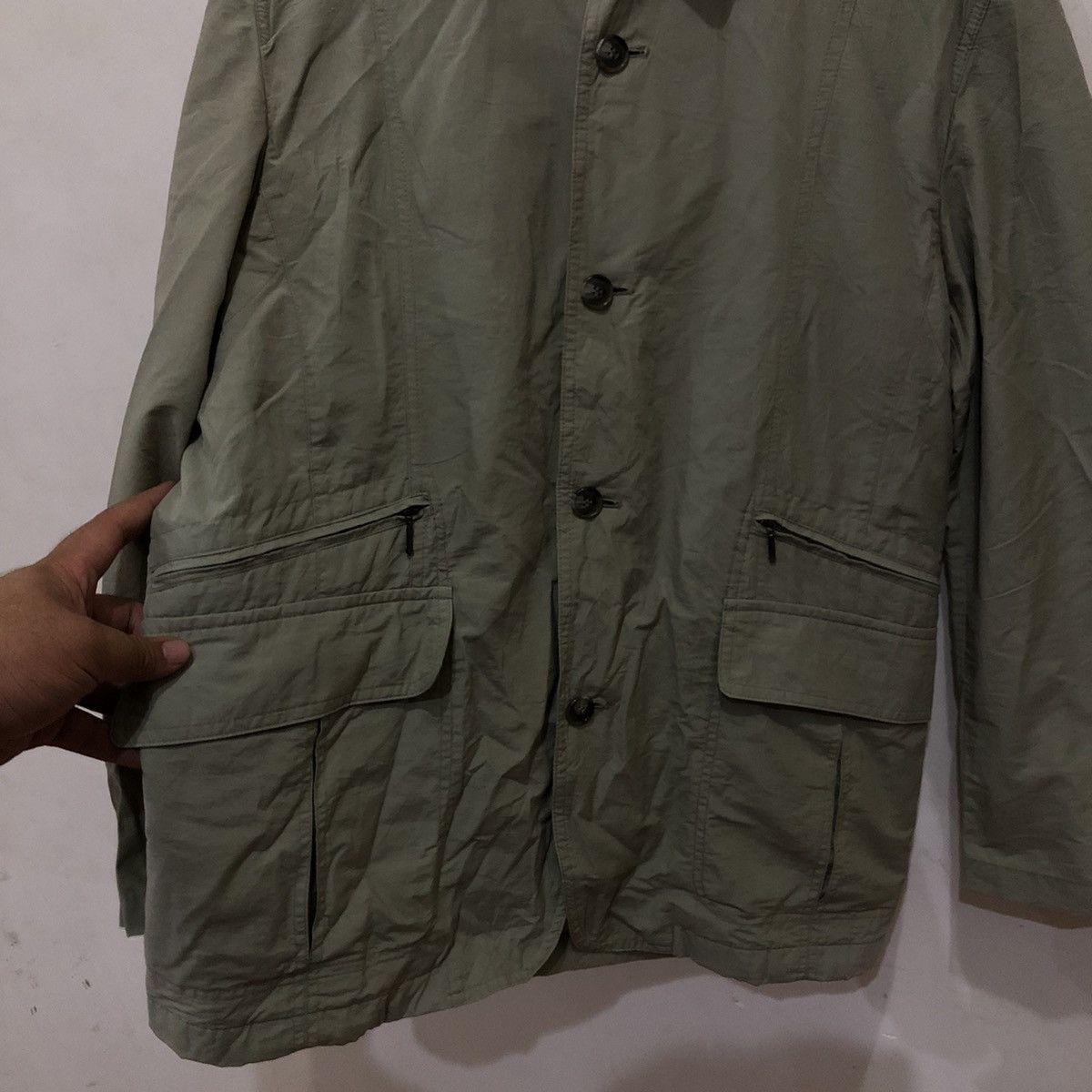Japanese Brand Vintage Gianni Valentino Survival Multi Pocket Jacket Size US L / EU 52-54 / 3 - 5 Thumbnail