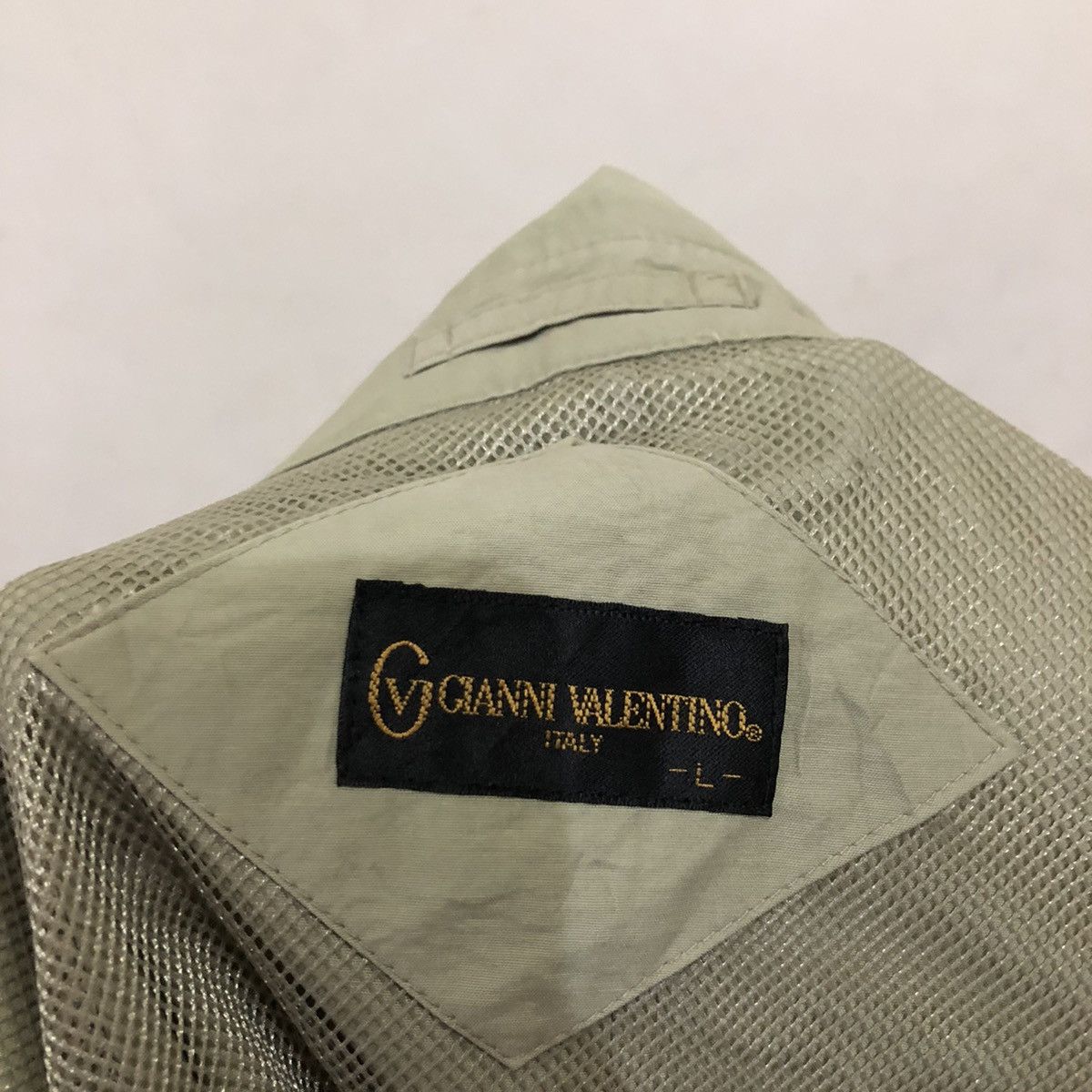 Japanese Brand Vintage Gianni Valentino Survival Multi Pocket Jacket Size US L / EU 52-54 / 3 - 12 Thumbnail