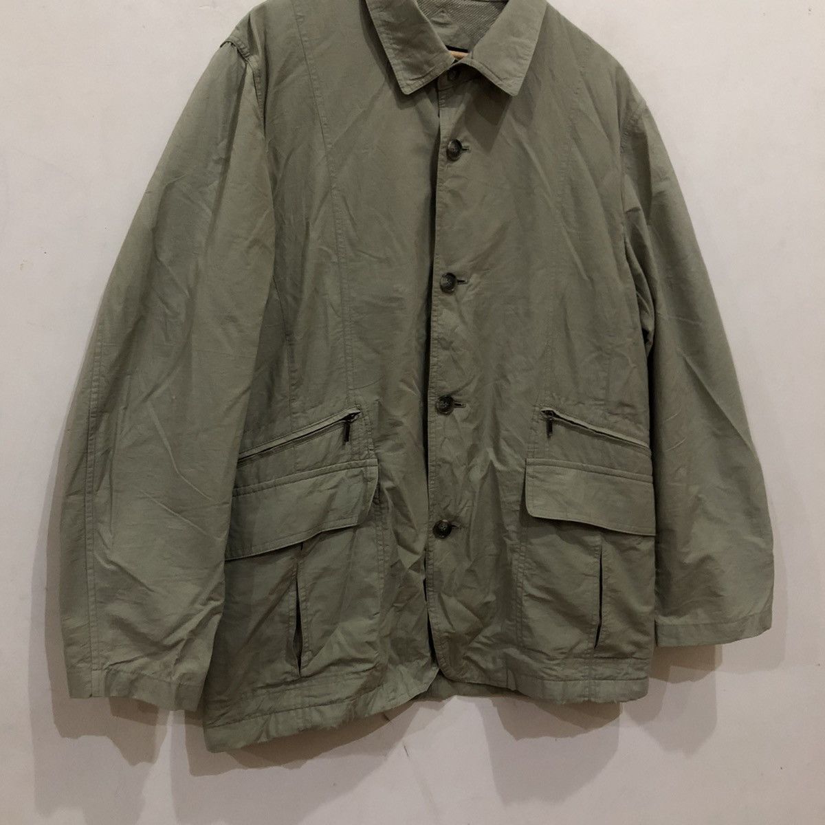 Japanese Brand Vintage Gianni Valentino Survival Multi Pocket Jacket Size US L / EU 52-54 / 3 - 3 Thumbnail