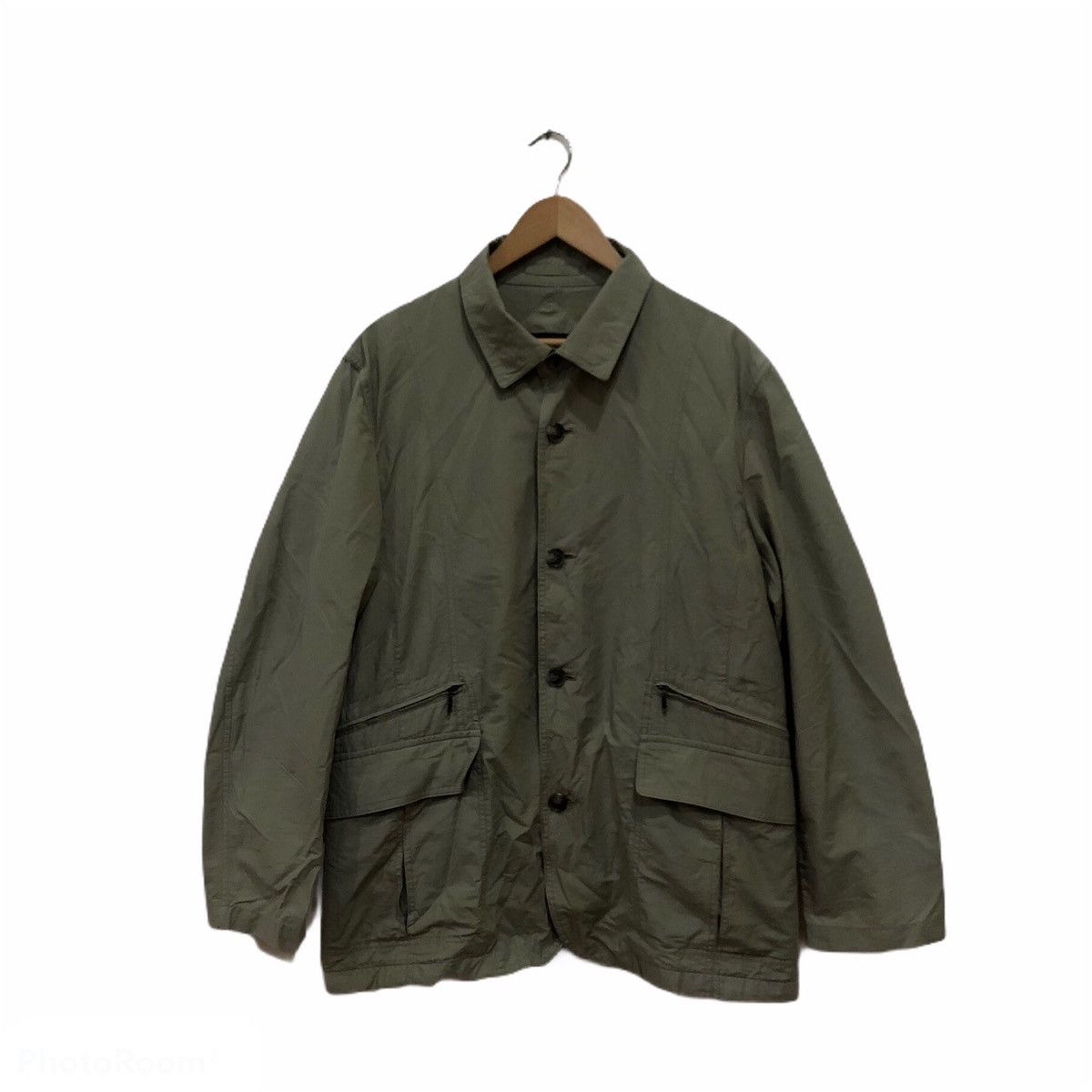 Japanese Brand Vintage Gianni Valentino Survival Multi Pocket Jacket Size US L / EU 52-54 / 3 - 1 Thumbnail