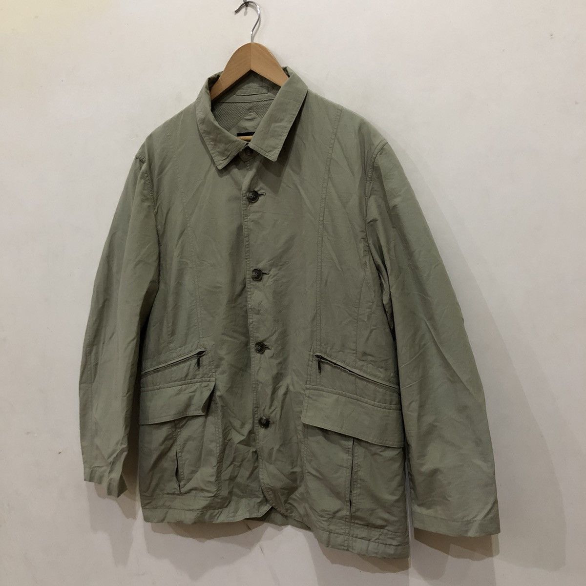 Japanese Brand Vintage Gianni Valentino Survival Multi Pocket Jacket Size US L / EU 52-54 / 3 - 2 Thumbnail