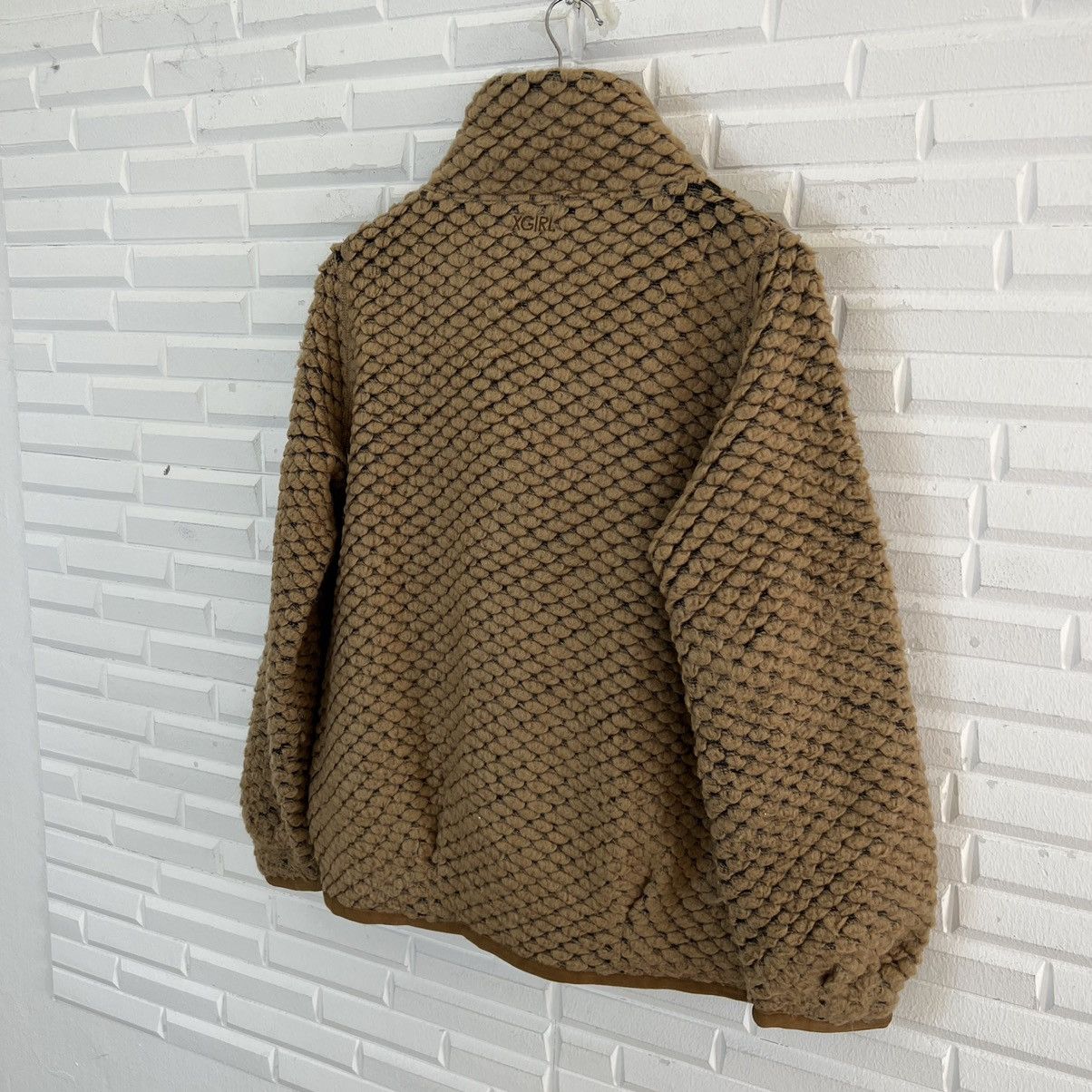 Japanese Brand RARE QUILTED DOUBLE COLLAR JACKET X-GIRL JAPAN Size US M / EU 48-50 / 2 - 9 Thumbnail