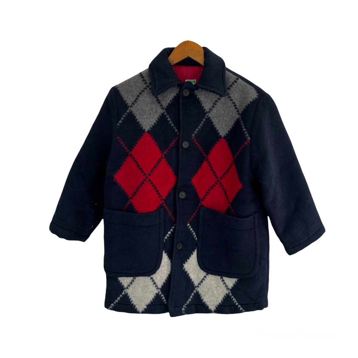 Japanese Brand VINTAGE UCOB NAVAJO DESIGN WOOL JACKET Size US M / EU 48-50 / 2 - 1 Thumbnail