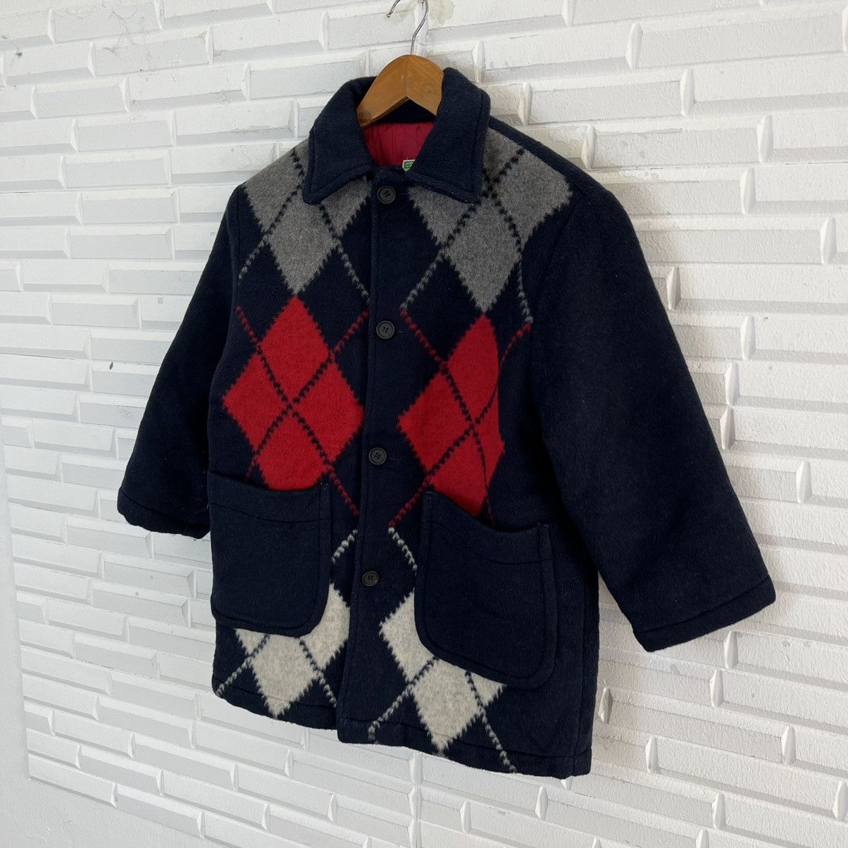 Japanese Brand VINTAGE UCOB NAVAJO DESIGN WOOL JACKET Size US M / EU 48-50 / 2 - 2 Thumbnail