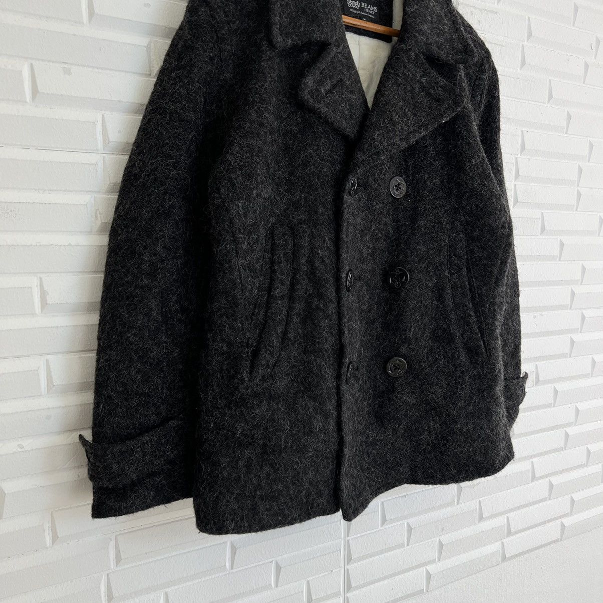 Beams Plus RARE MOHAIR DOUBLE BREAST JACKET BEAMS HEART Size US M / EU 48-50 / 2 - 4 Thumbnail