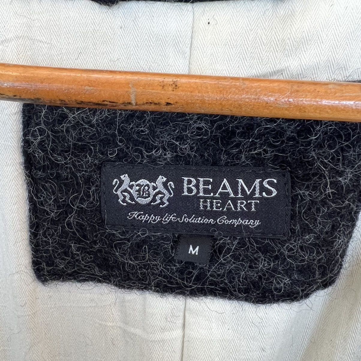 Beams Plus RARE MOHAIR DOUBLE BREAST JACKET BEAMS HEART Size US M / EU 48-50 / 2 - 13 Thumbnail