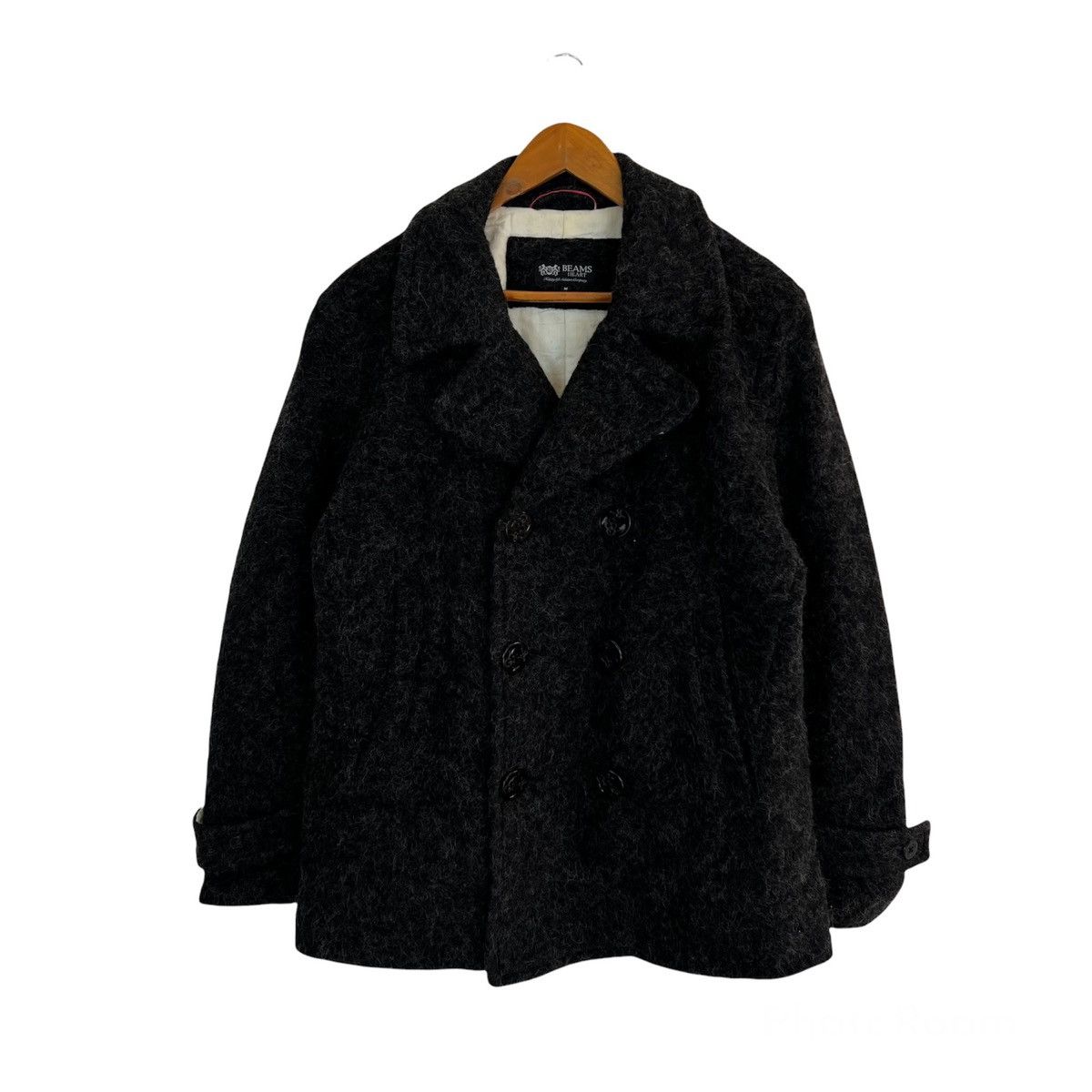 Beams Plus RARE MOHAIR DOUBLE BREAST JACKET BEAMS HEART Size US M / EU 48-50 / 2 - 1 Thumbnail