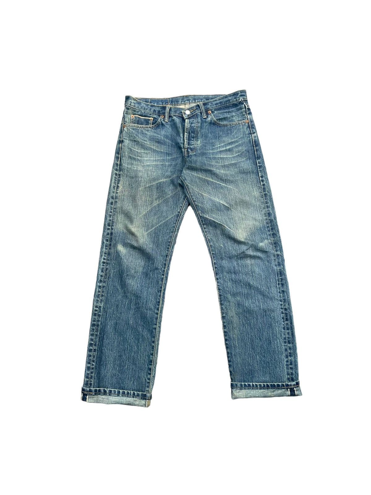 Japanese Brand Chada Industry Lot 917XX Selvedge Denim Size US 36 / EU 52 - 1 Thumbnail
