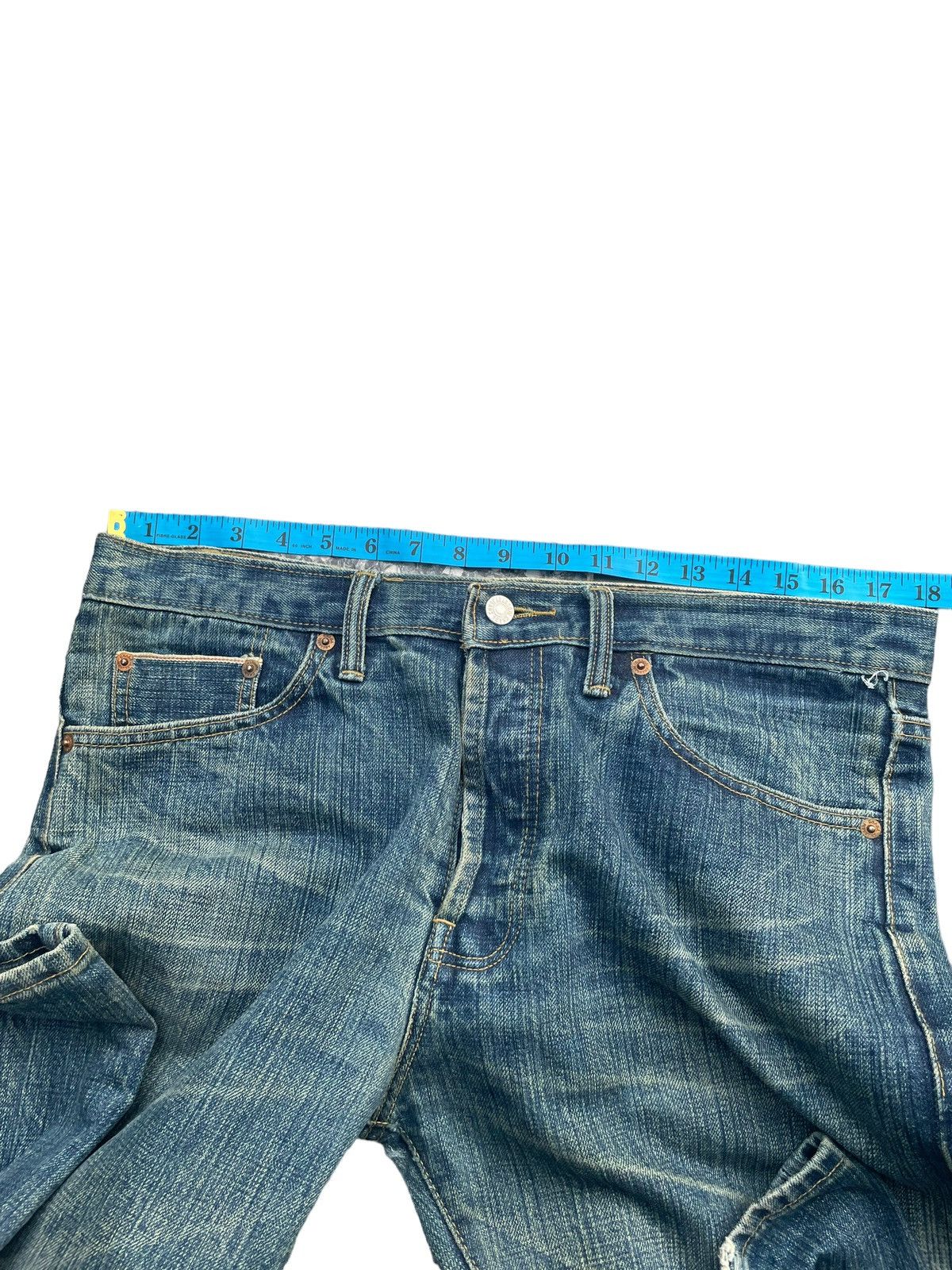 Japanese Brand Chada Industry Lot 917XX Selvedge Denim Size US 36 / EU 52 - 20 Thumbnail