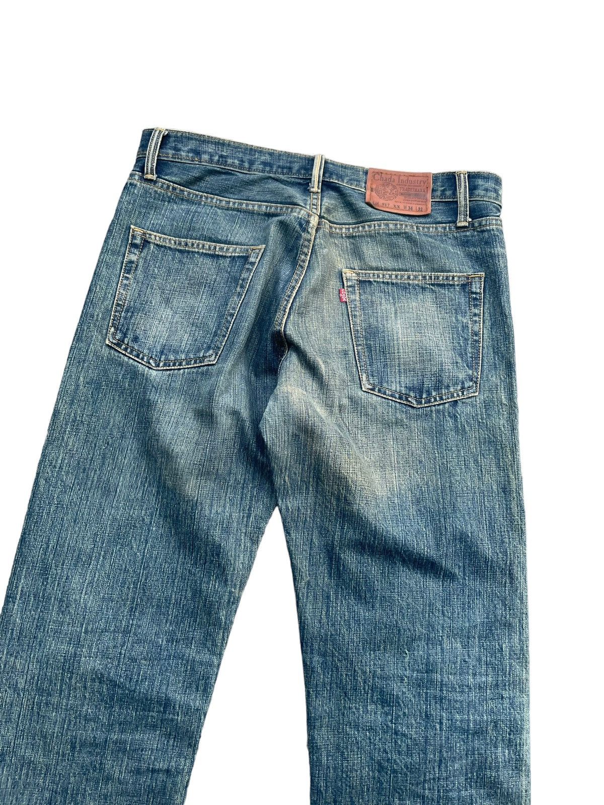 Japanese Brand Chada Industry Lot 917XX Selvedge Denim Size US 36 / EU 52 - 10 Thumbnail