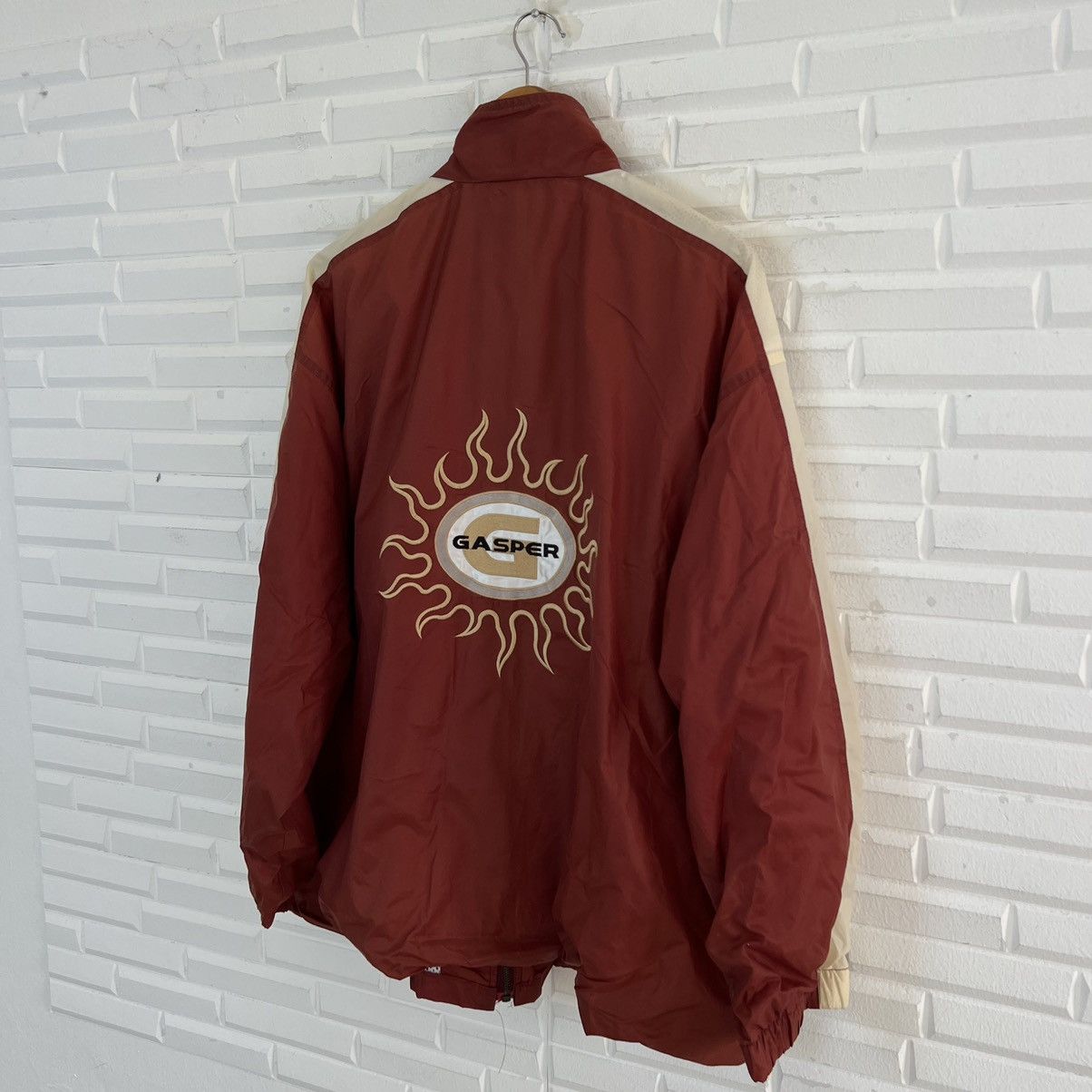 Japanese Brand VINTAGE GASPER WINDBREAKER BIG LOGO EMBROIDERY Size US L / EU 52-54 / 3 - 8 Thumbnail
