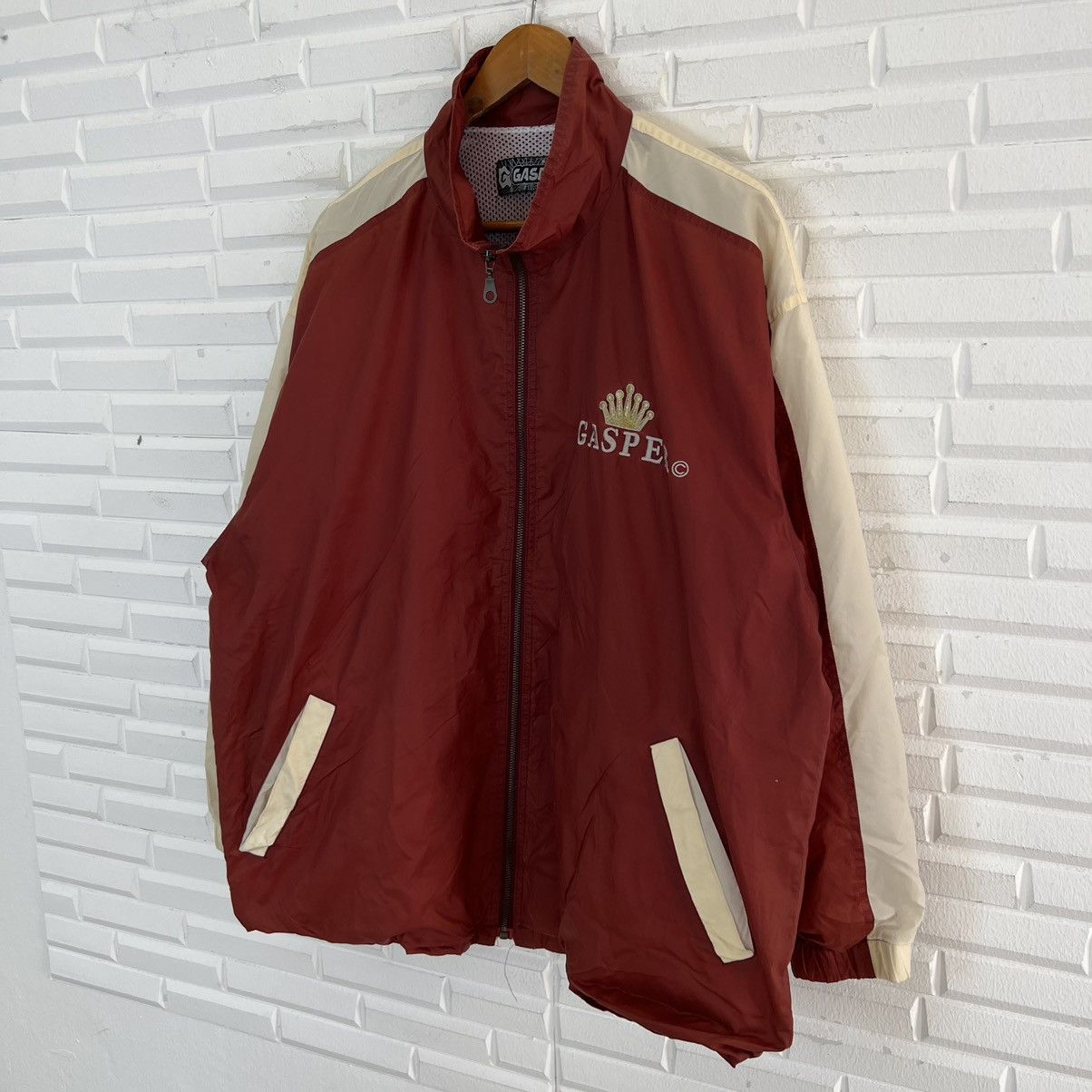 Japanese Brand VINTAGE GASPER WINDBREAKER BIG LOGO EMBROIDERY Size US L / EU 52-54 / 3 - 3 Thumbnail