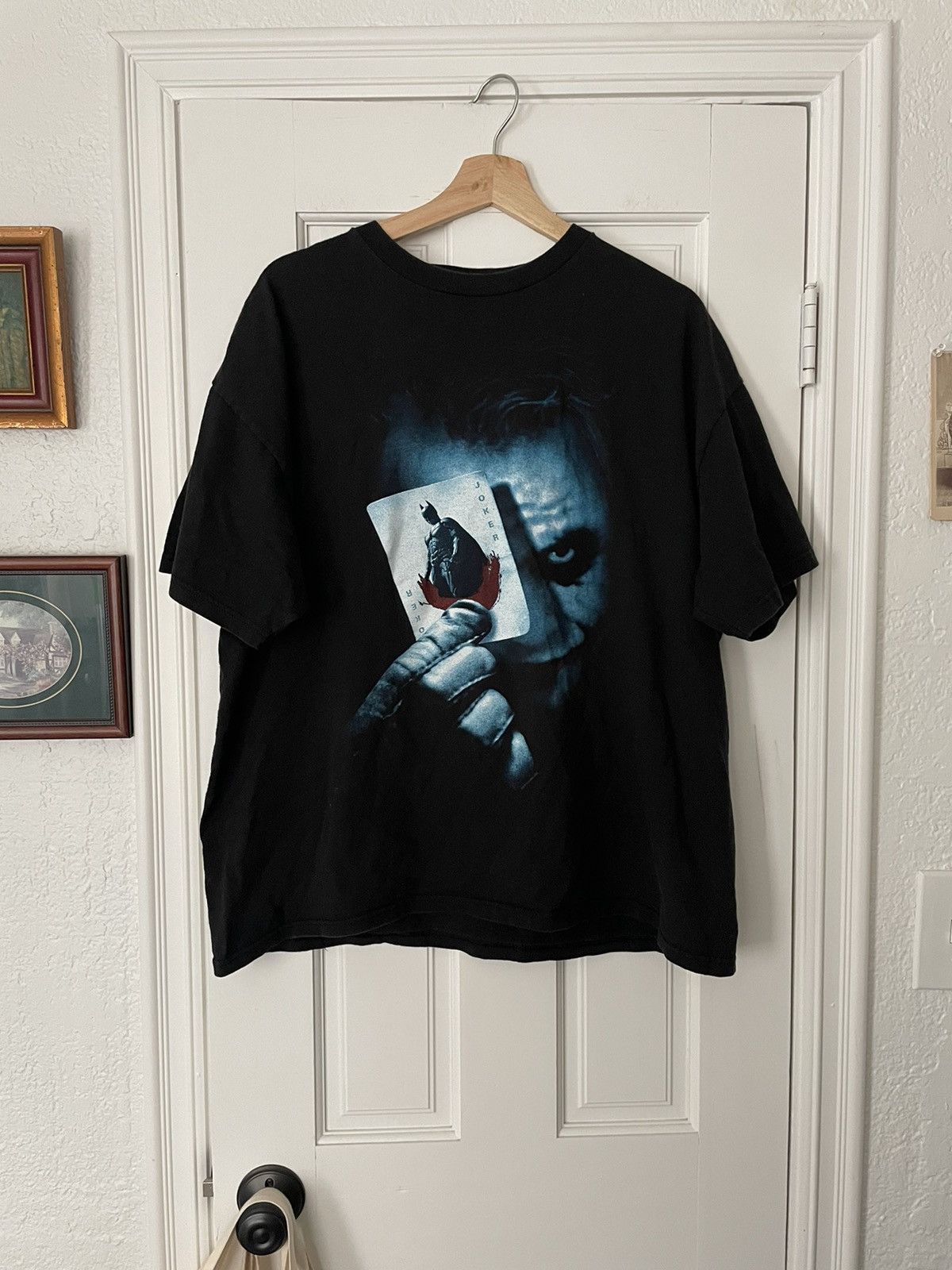 image of Vintage Darknight Batman Promo Tee in Black, Men's (Size XL)