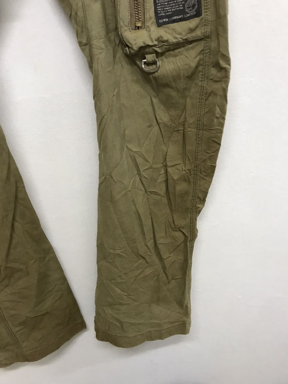 Edwin Vintage Edwin Bondage Distressed Cargo Pants Size US 35 - 6 Thumbnail