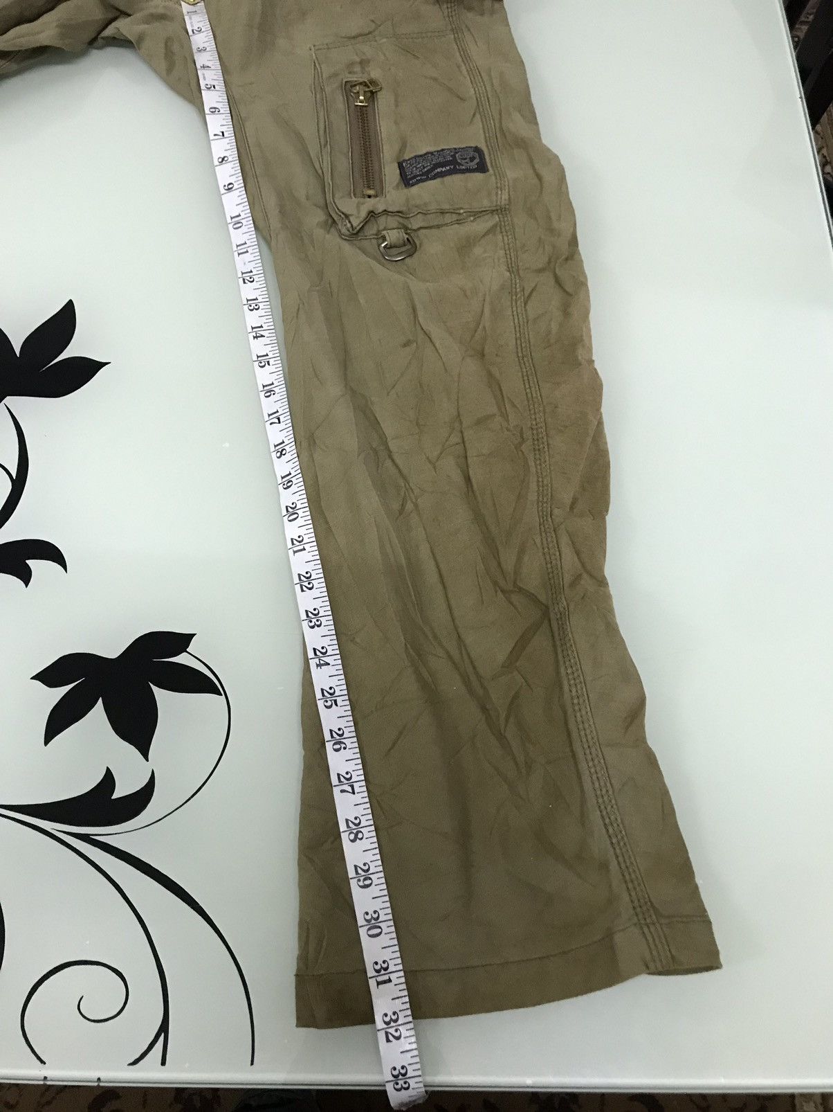 Edwin Vintage Edwin Bondage Distressed Cargo Pants Size US 35 - 24 Thumbnail