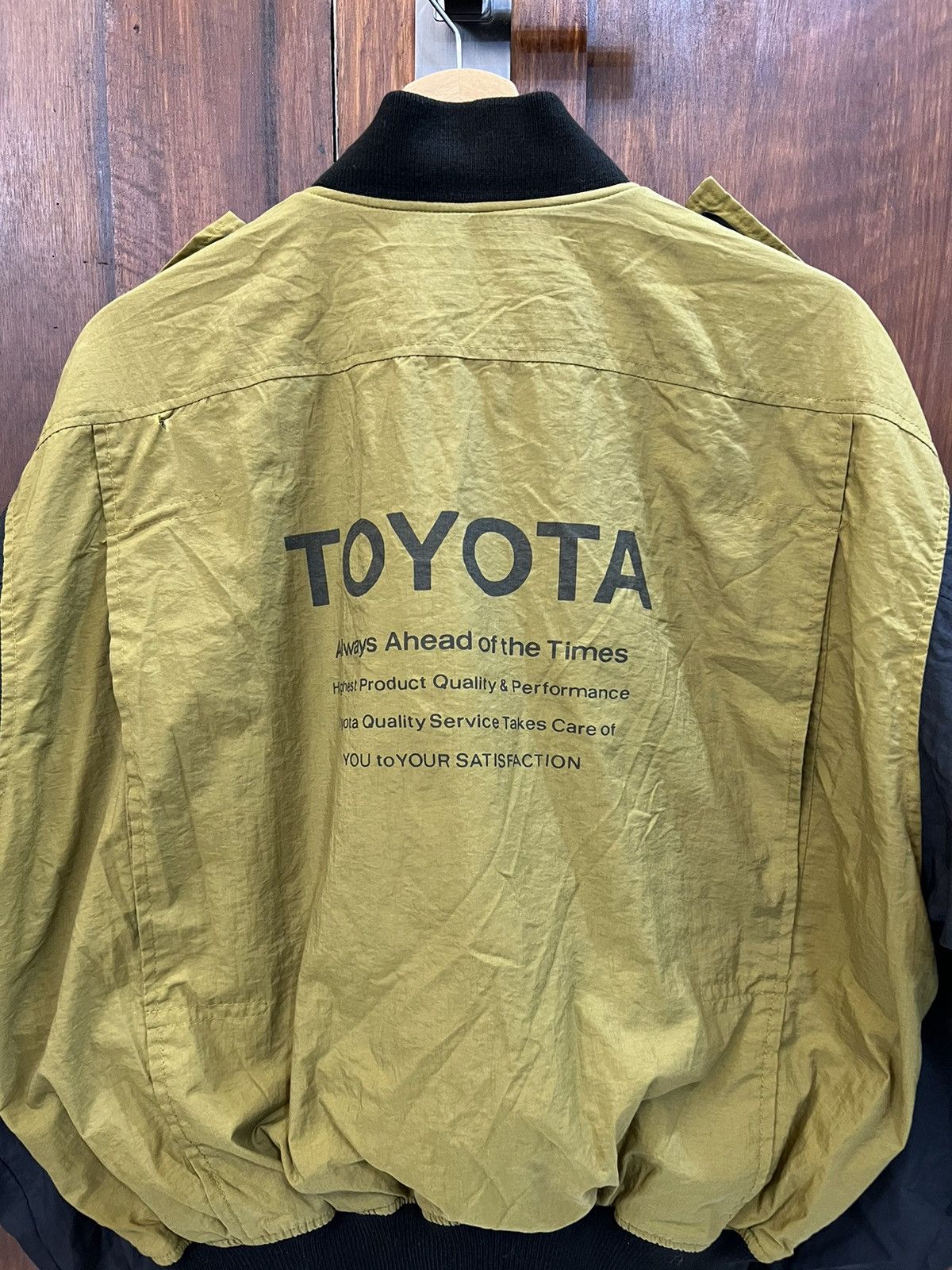 Japanese Brand × Sports Specialties × Vintage 🇯🇵 TOYOTA Racing MA-1 Bomber Archive Jacket Size US M / EU 48-50 / 2 - 7 Thumbnail