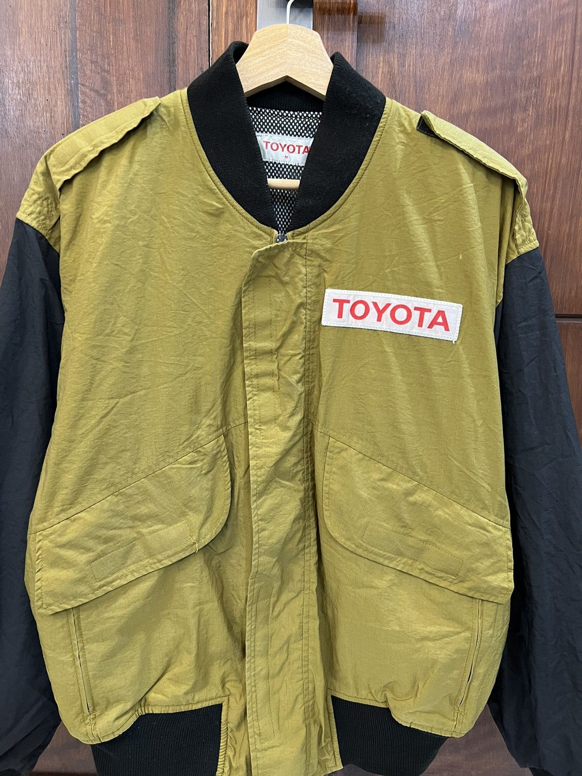 Japanese Brand × Sports Specialties × Vintage 🇯🇵 TOYOTA Racing MA-1 Bomber Archive Jacket Size US M / EU 48-50 / 2 - 3 Thumbnail