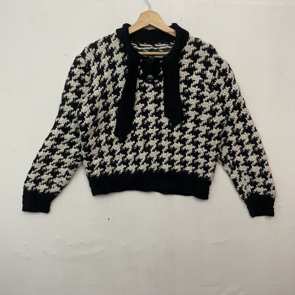 Aran Isles Knitwear Vintage‼️ Japanese Knit Crop Knitwear Knitted Sweater!! Size US M / EU 48-50 / 2 - 1 Thumbnail