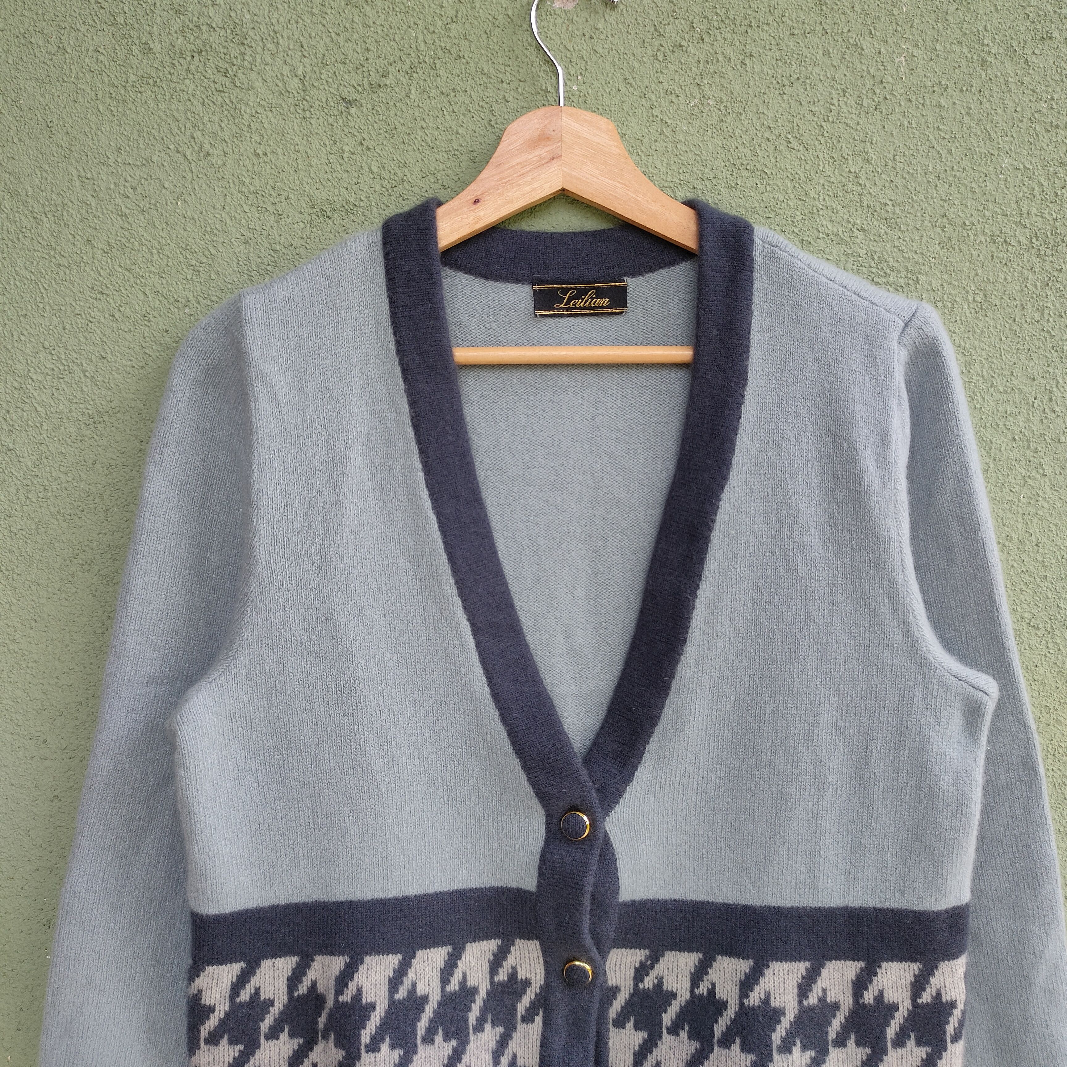Aran Isles Knitwear Vintage LEILIAN Made In Japan Knitwear Cardigan Size US S / EU 44-46 / 1 - 4 Thumbnail