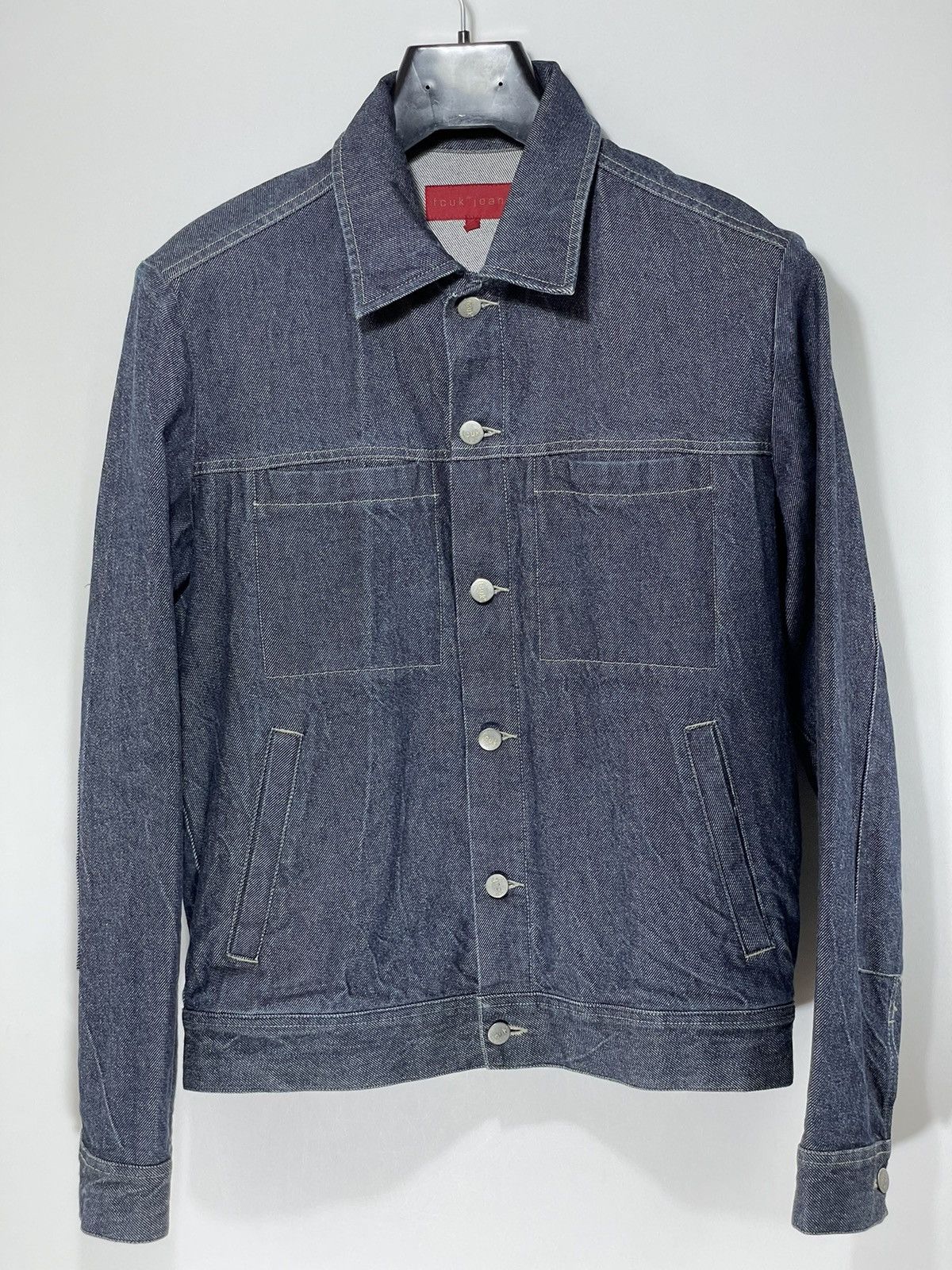 image of Fcuk x French Connection Denim Jacket, Men's (Size Medium)