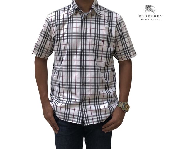 Burberry Burberry Black Label Novacheck Short Sleeves Shirt | Grailed