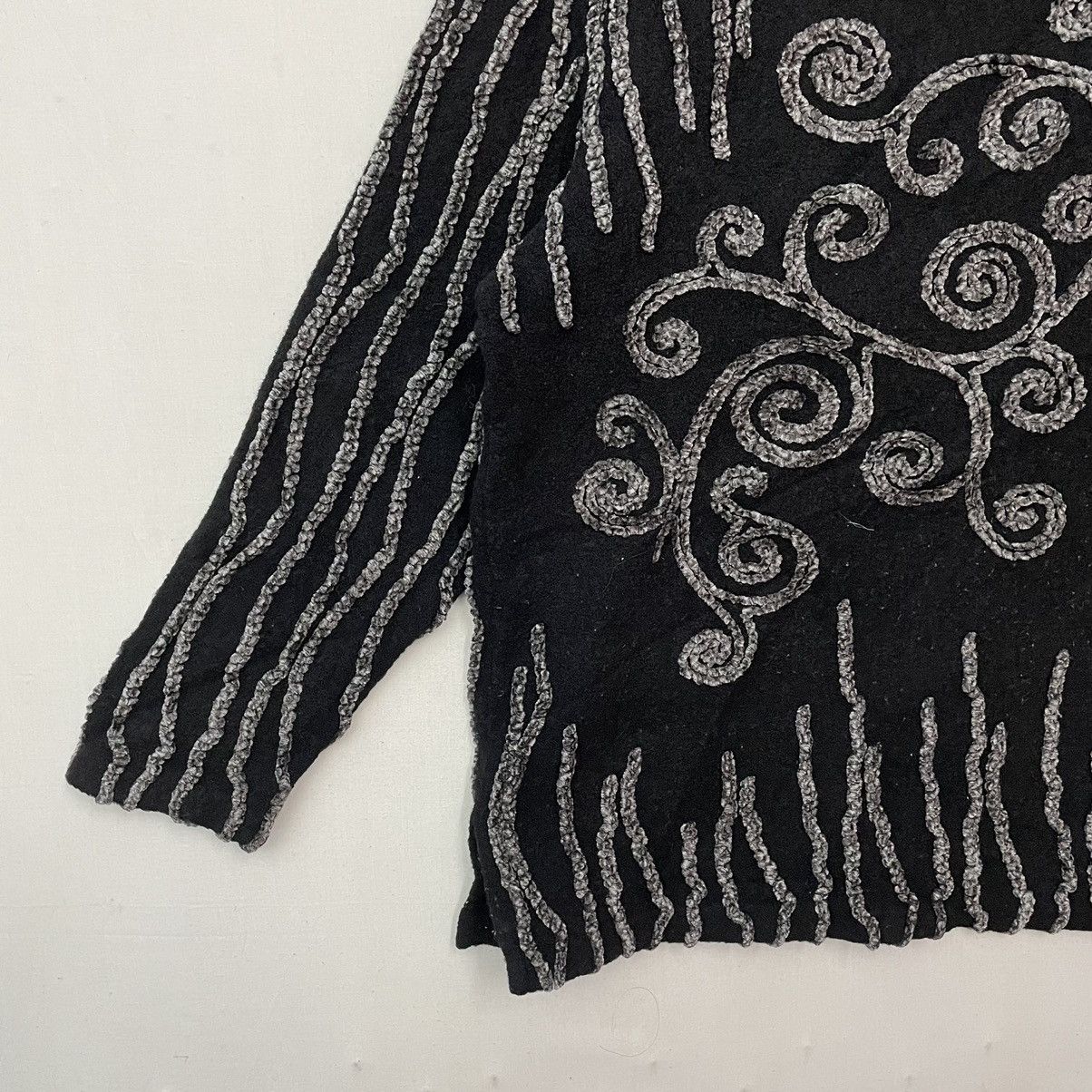 Japanese Brand Vintage‼️ IDOLE Nice Design Wool Knitwear sweater Size US M / EU 48-50 / 2 - 3 Thumbnail
