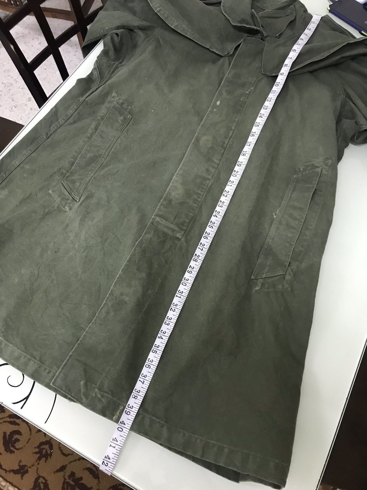 Vintage Vintage 50s-60s Us Army Trench Coat Jackets Size US XL / EU 56 / 4 - 23 Thumbnail