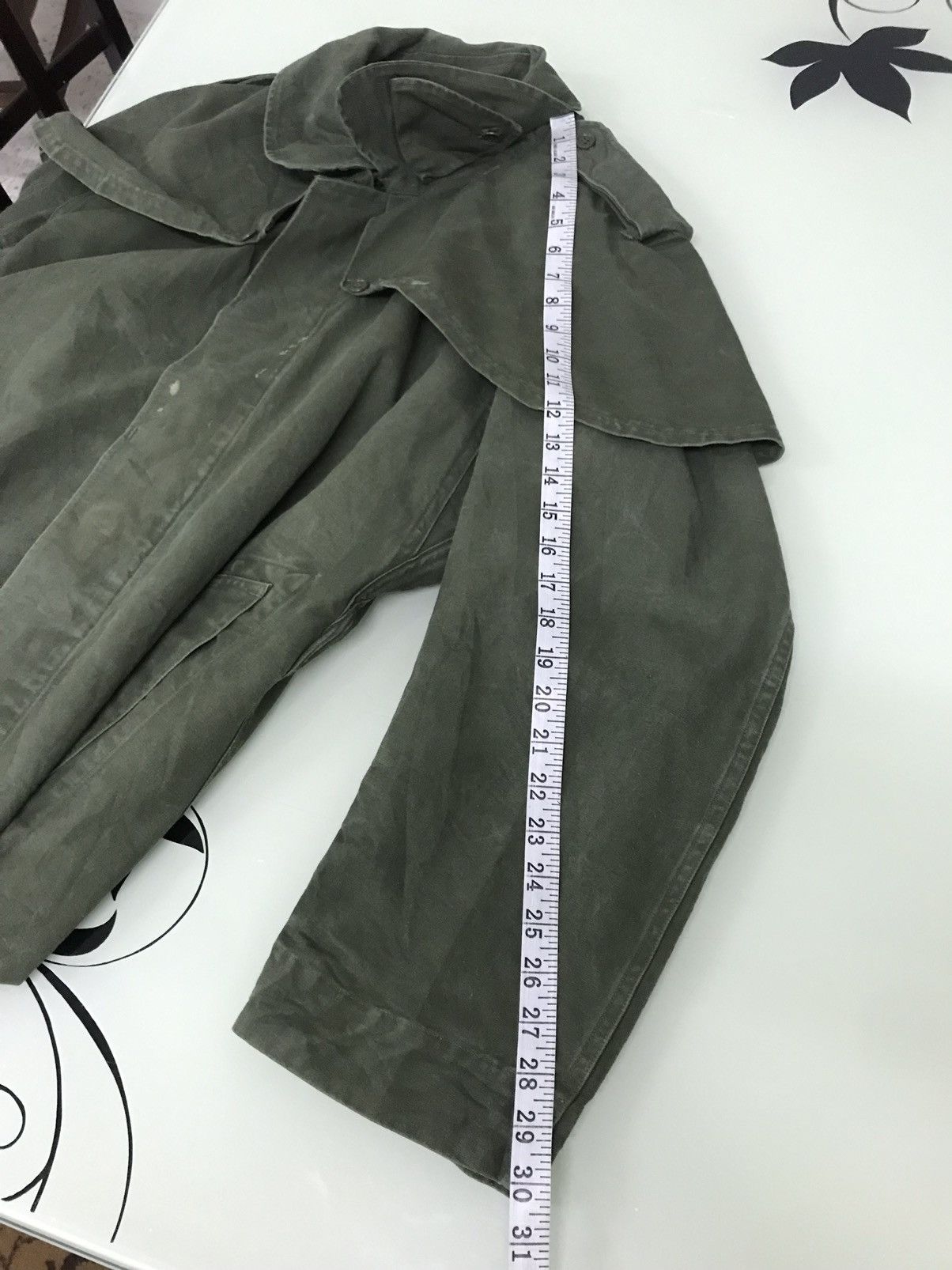 Vintage Vintage 50s-60s Us Army Trench Coat Jackets Size US XL / EU 56 / 4 - 24 Thumbnail