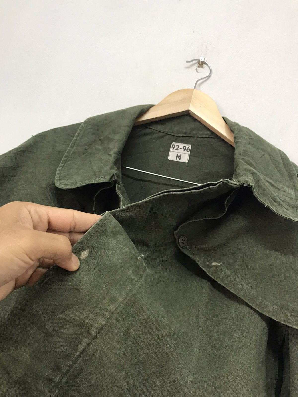 Vintage Vintage 50s-60s Us Army Trench Coat Jackets Size US XL / EU 56 / 4 - 9 Thumbnail