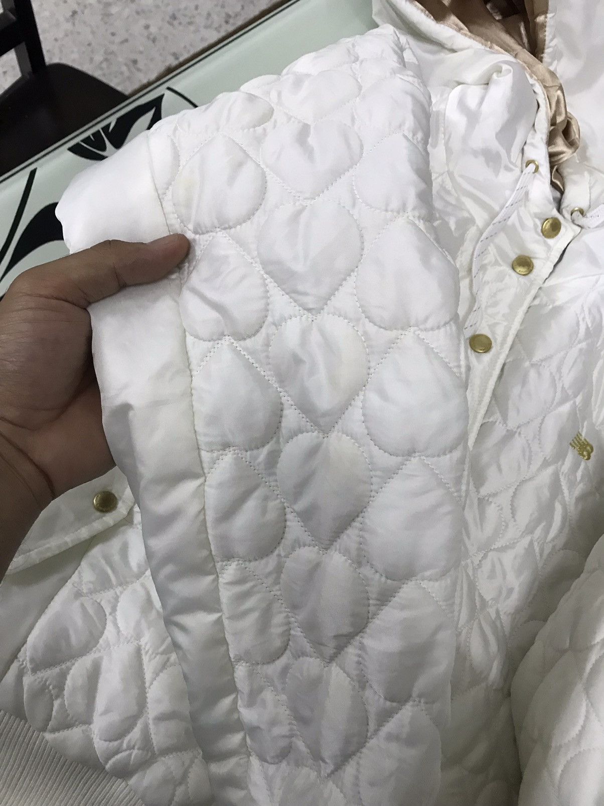 New Balance New Balance Gold Lined Puffer Bomber Jackets Hoodie Size M / US 6-8 / IT 42-44 - 20 Thumbnail