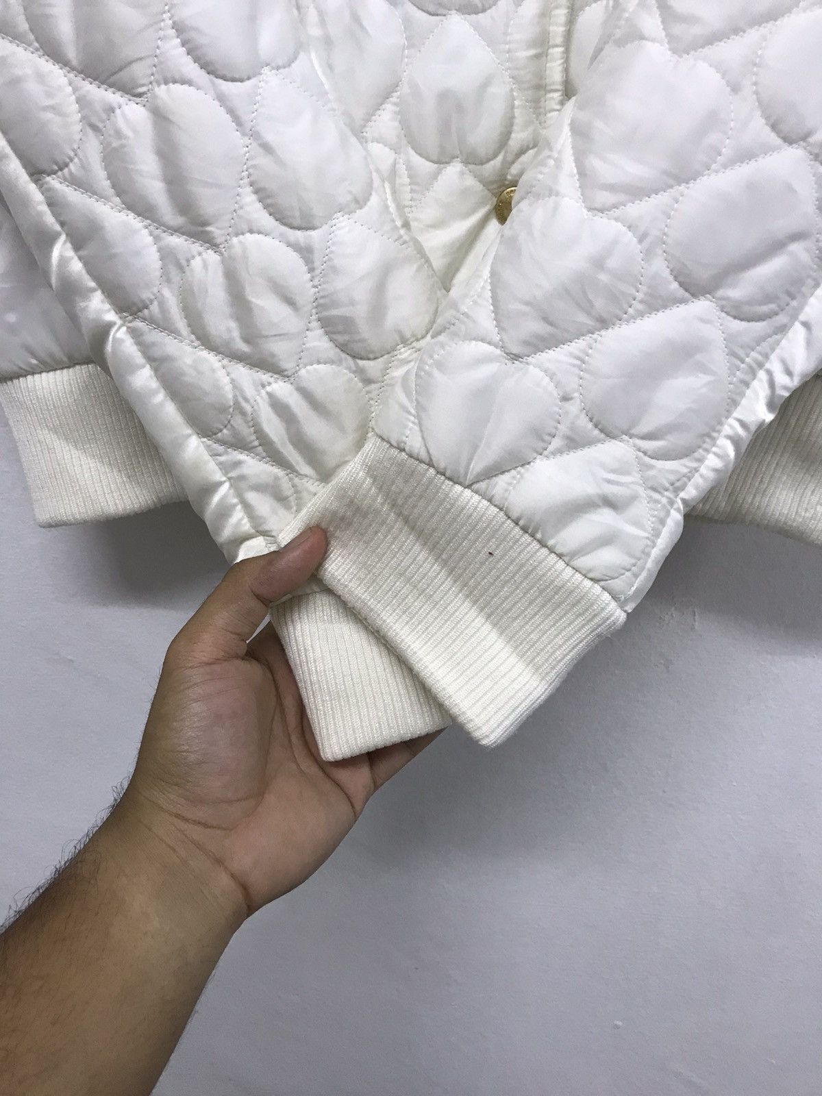 New Balance New Balance Gold Lined Puffer Bomber Jackets Hoodie Size M / US 6-8 / IT 42-44 - 10 Thumbnail