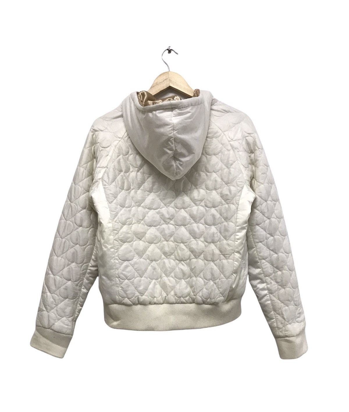 New Balance New Balance Gold Lined Puffer Bomber Jackets Hoodie Size M / US 6-8 / IT 42-44 - 2 Thumbnail