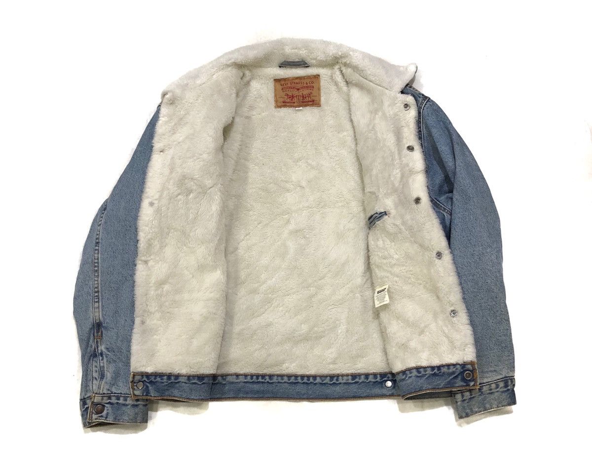 Levi's Vintage Levi’s Sherpa Fleece Lined Denim Jacket Size US M / EU 48-50 / 2 - 9 Thumbnail