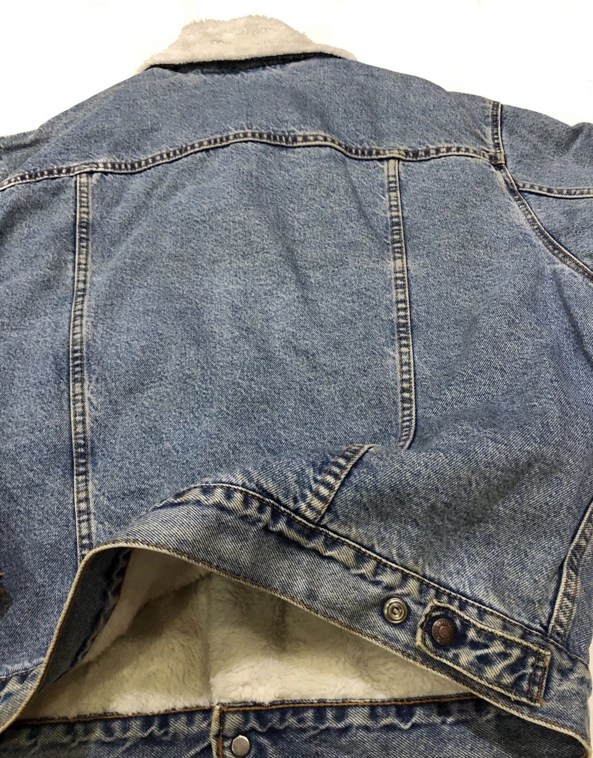 Levi's Vintage Levi’s Sherpa Fleece Lined Denim Jacket Size US M / EU 48-50 / 2 - 8 Thumbnail