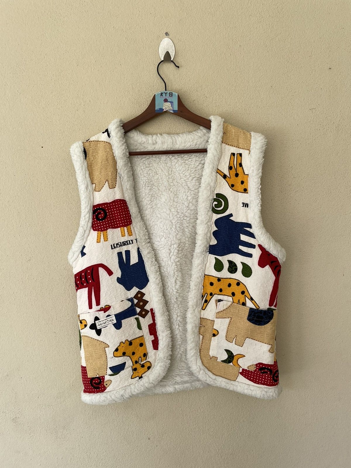 Japanese Brand × Vintage VINTAGE JAPANESE KUMICO SHEARLING VEST Size US L / EU 52-54 / 3 - 2 Thumbnail