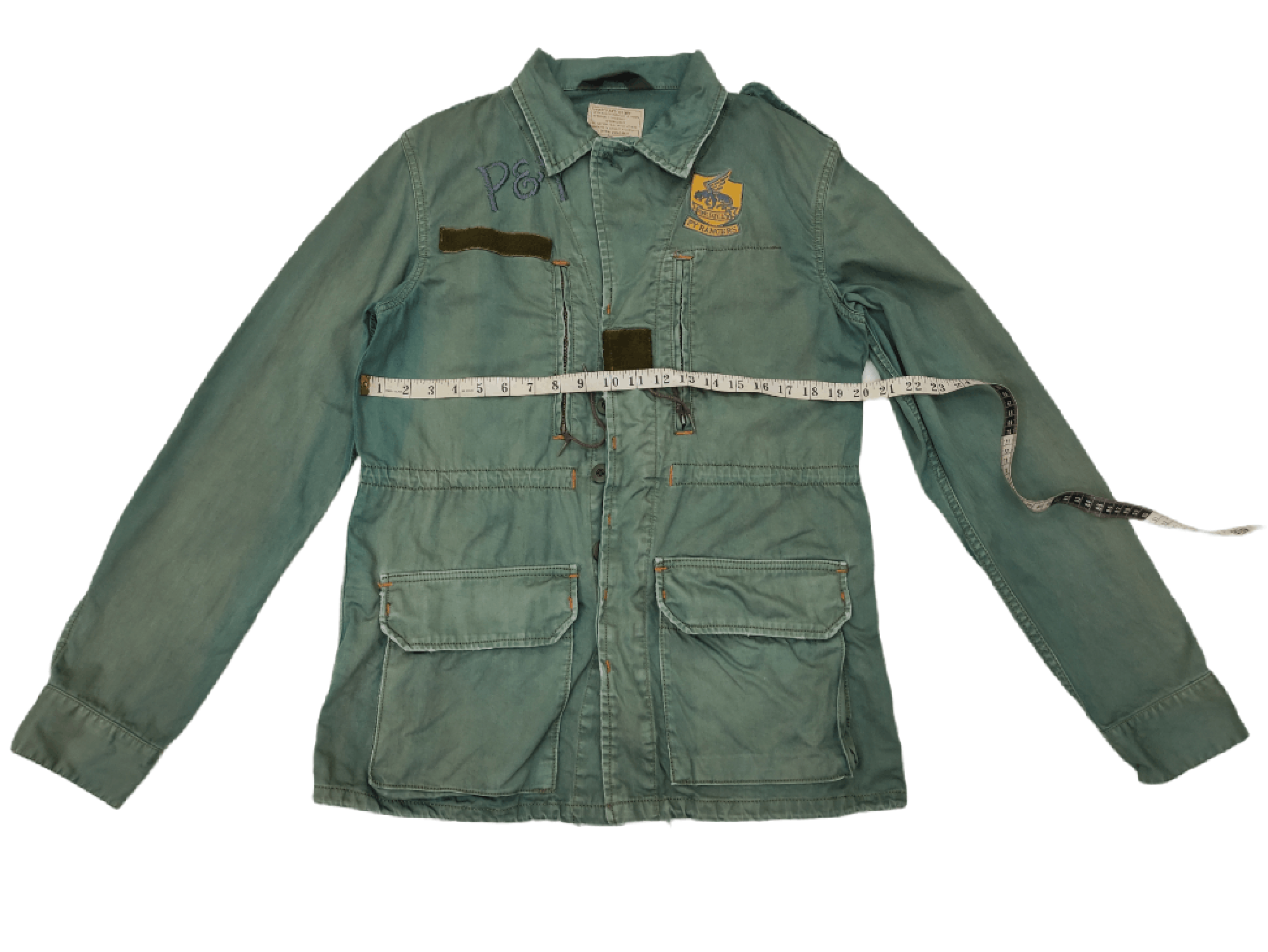 Japanese Brand × Vintage Vintage Purple & Yellow Military Jacket Size US L / EU 52-54 / 3 - 7 Thumbnail
