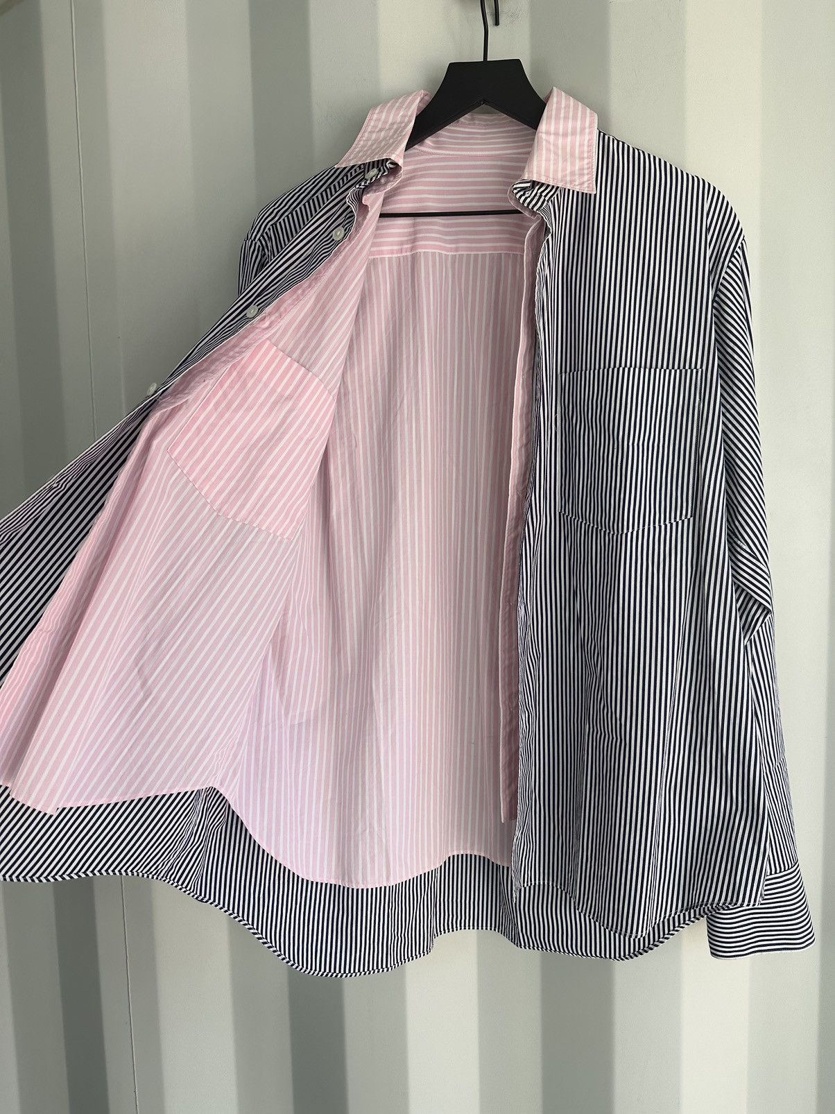 Comme des Garcons × Vetements Double Layered Reversible Shirt Size US XS / EU 42 / 0 - 5 Thumbnail