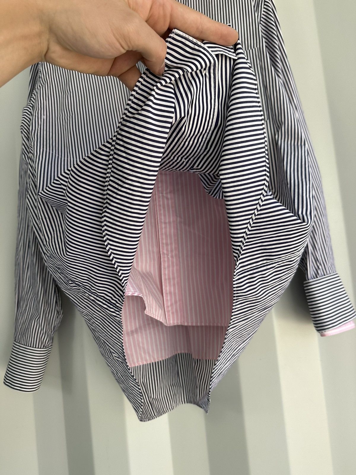 Comme des Garcons × Vetements Double Layered Reversible Shirt Size US XS / EU 42 / 0 - 7 Thumbnail