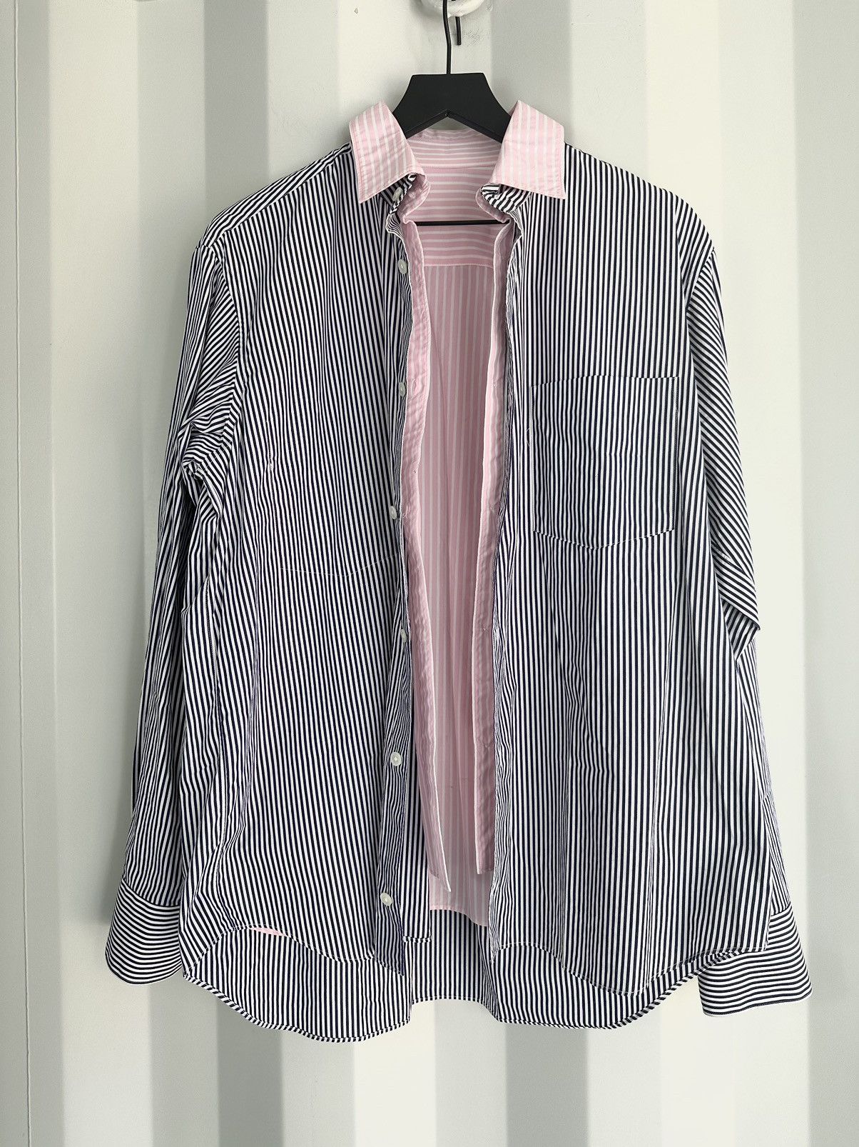 Comme des Garcons × Vetements Double Layered Reversible Shirt Size US XS / EU 42 / 0 - 4 Thumbnail