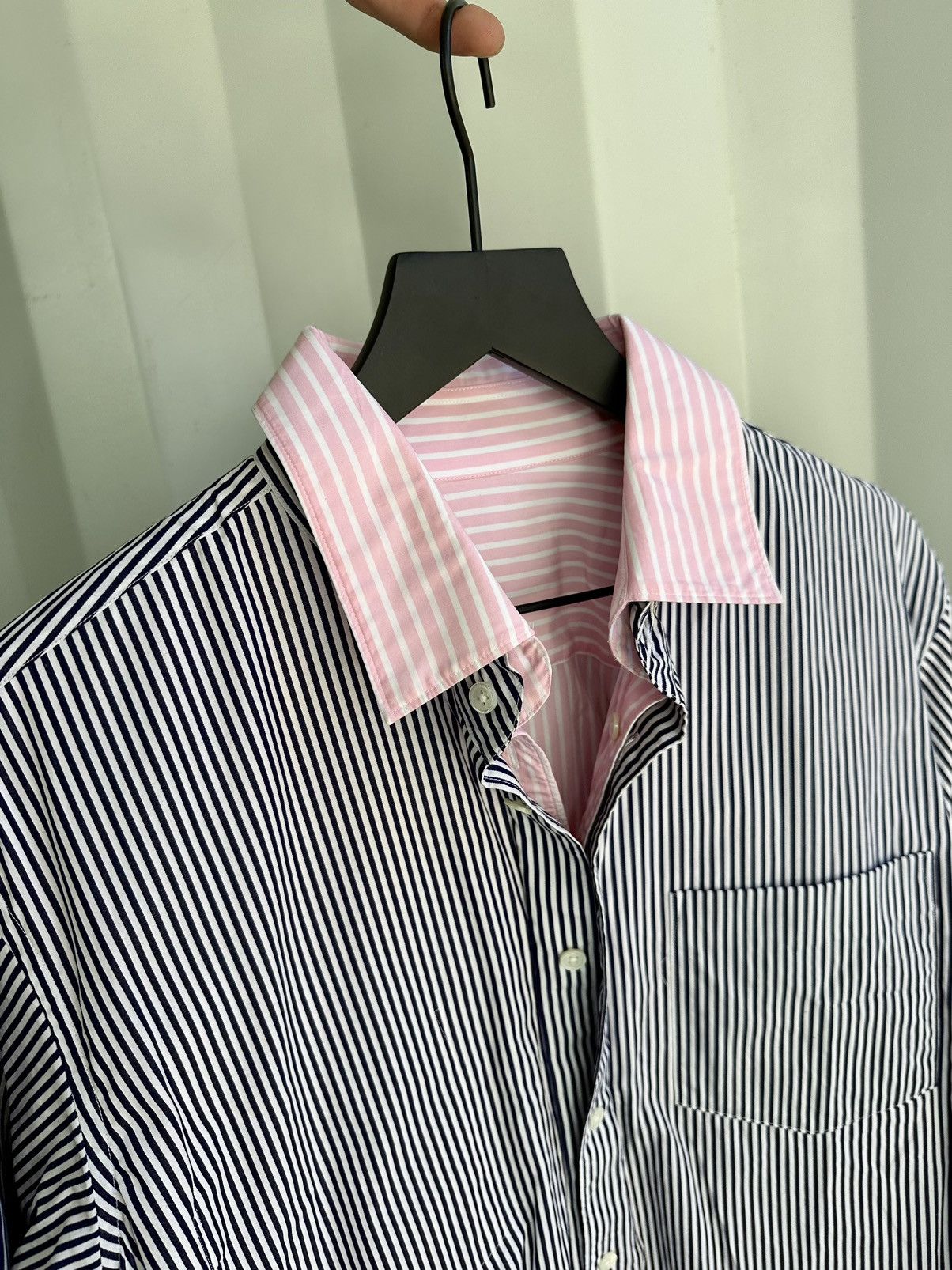 Comme des Garcons × Vetements Double Layered Reversible Shirt Size US XS / EU 42 / 0 - 6 Thumbnail