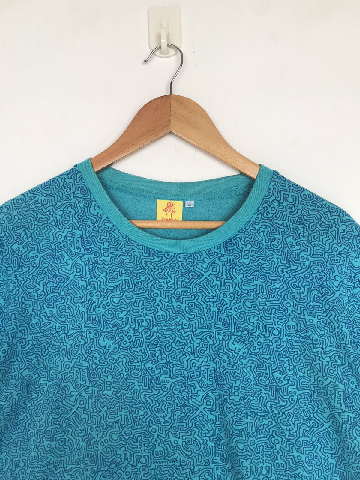 Keith Haring × Uniqlo Keith Haring Pop Art Fullprint Shirt Size US L / EU 52-54 / 3 - 2 Thumbnail