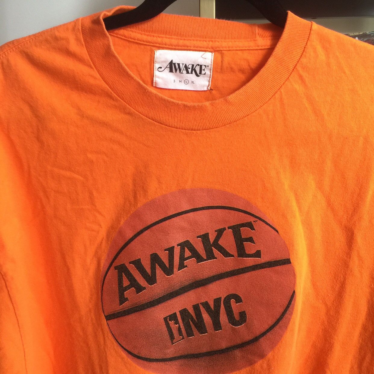 Awake NY Awake NY Basketball Logo T-Shirt Size US XL / EU 56 / 4 - 2 Thumbnail
